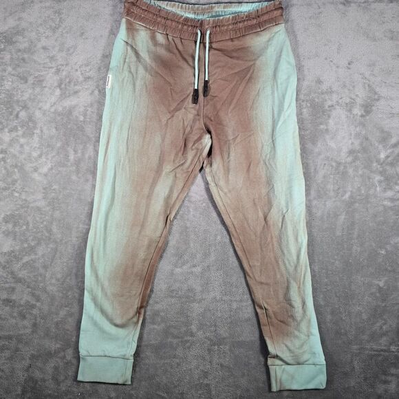 Elevenparis Pants Mens XL Joggers Elastic Waist Tapered Deep‎ Taupe Spray NWT - Picture 1 of 10